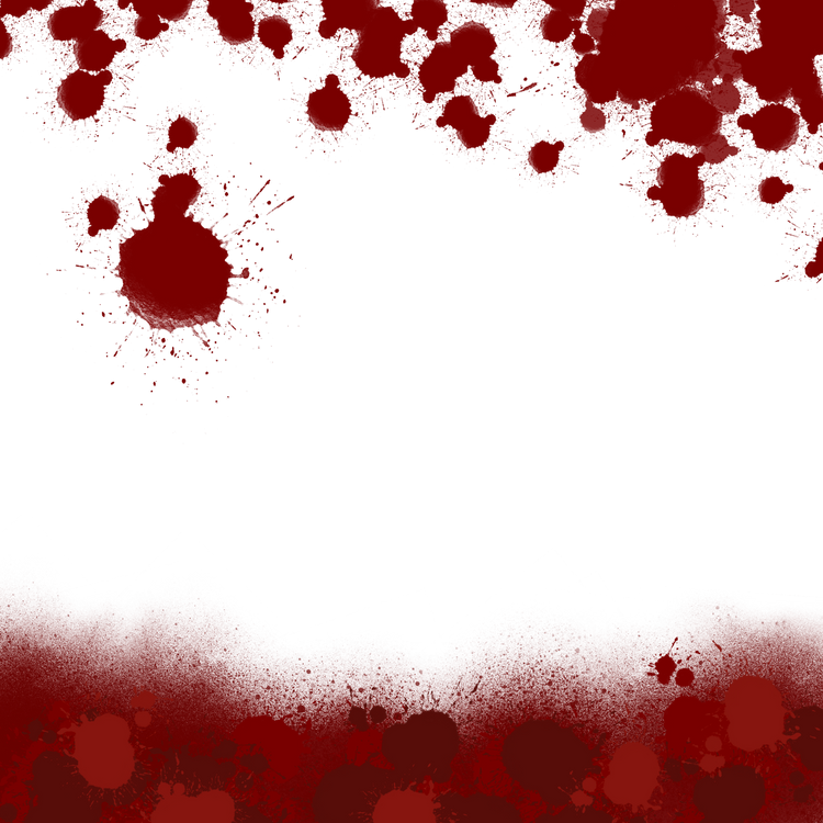 Blood Splatter Border